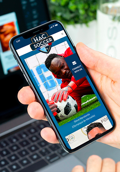 HAC Soccer Camps sur smartphone
